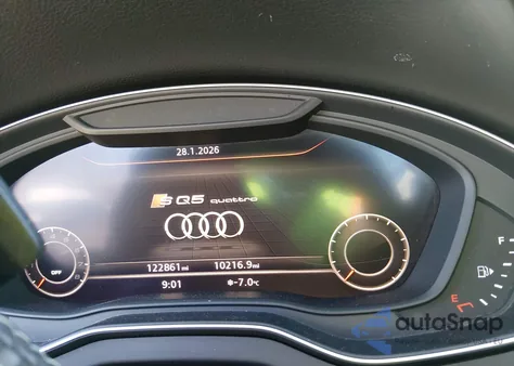 2018 Audi Sq5 3.0T Premium Plus z USA, uszkodzony, nr VIN WA1C4AFY5J2014920